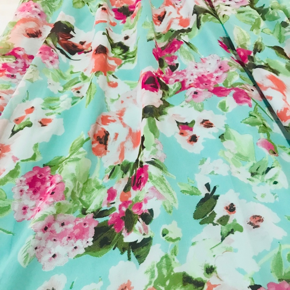Strapless summer dress